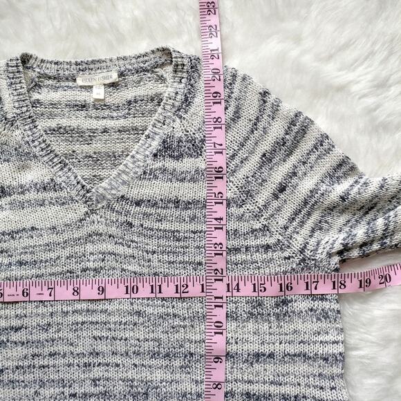 Eileen Fisher Marled V-Neck Sweater Size XS - Picture 4 of 7